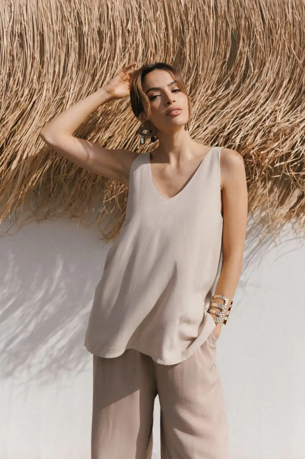 MAJICA LAGANINI LUX SAND