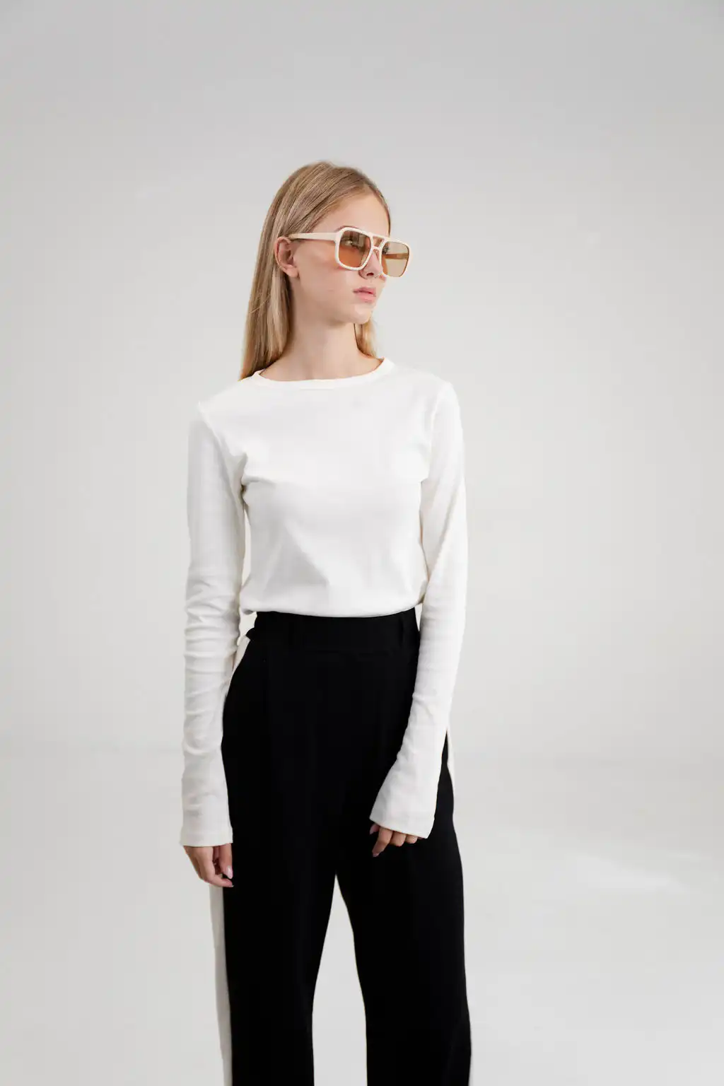 029A5447 Majica Basic off white