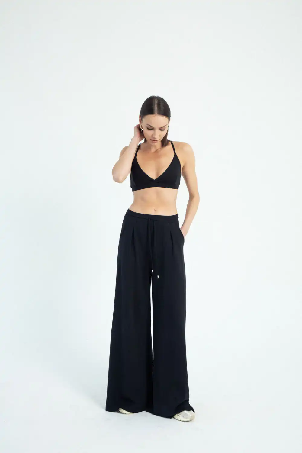 TRENERKA PALAZZO BLACK - Slika 4