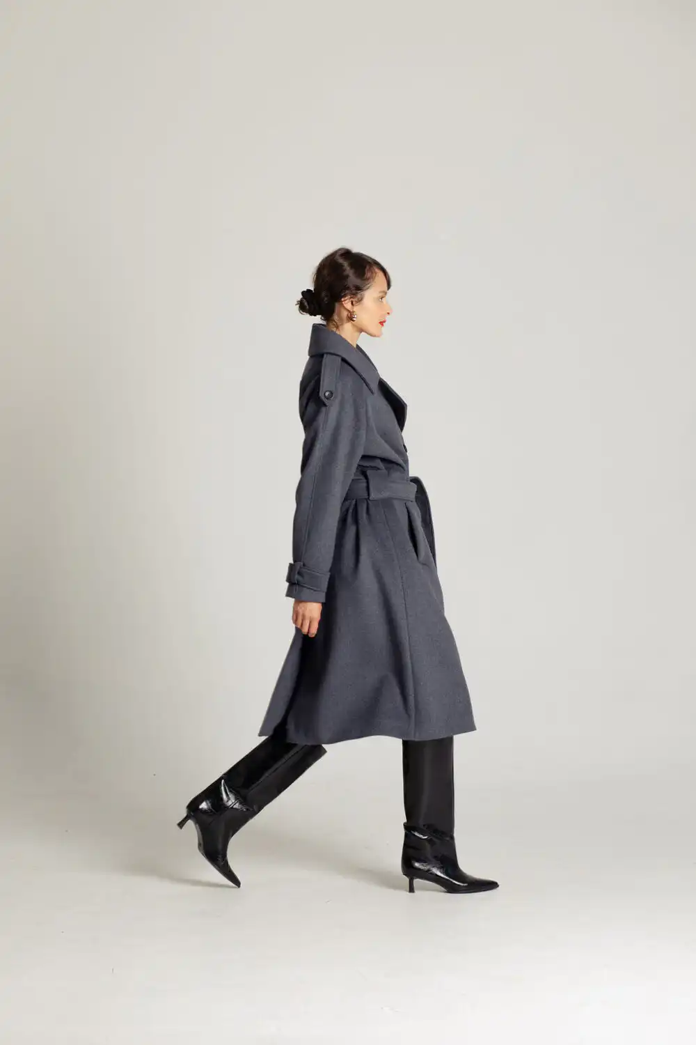 KAPUT COZY DARK GREY - Slika 5