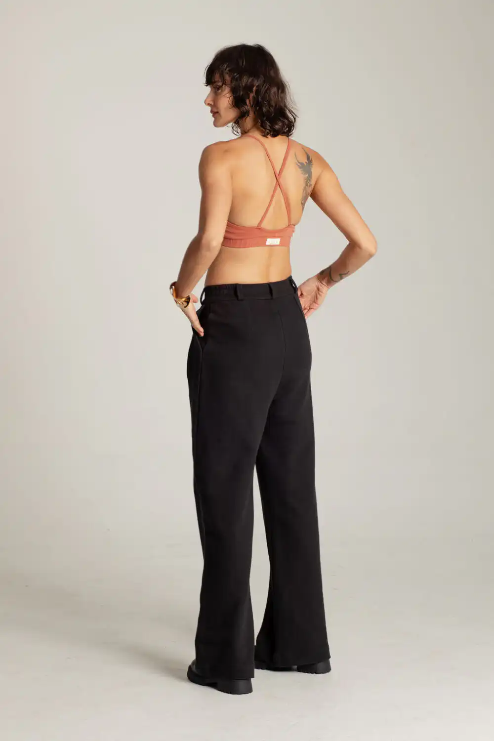 PANTALONE HAMPTONS PIQUE BLACK - Slika 2