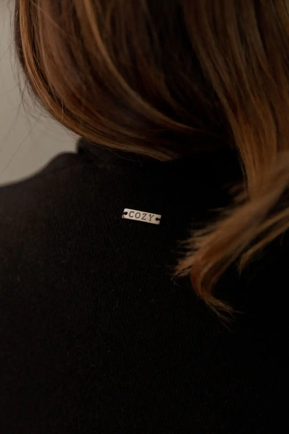 KARDIGAN KNITTED BLACK - Slika 3