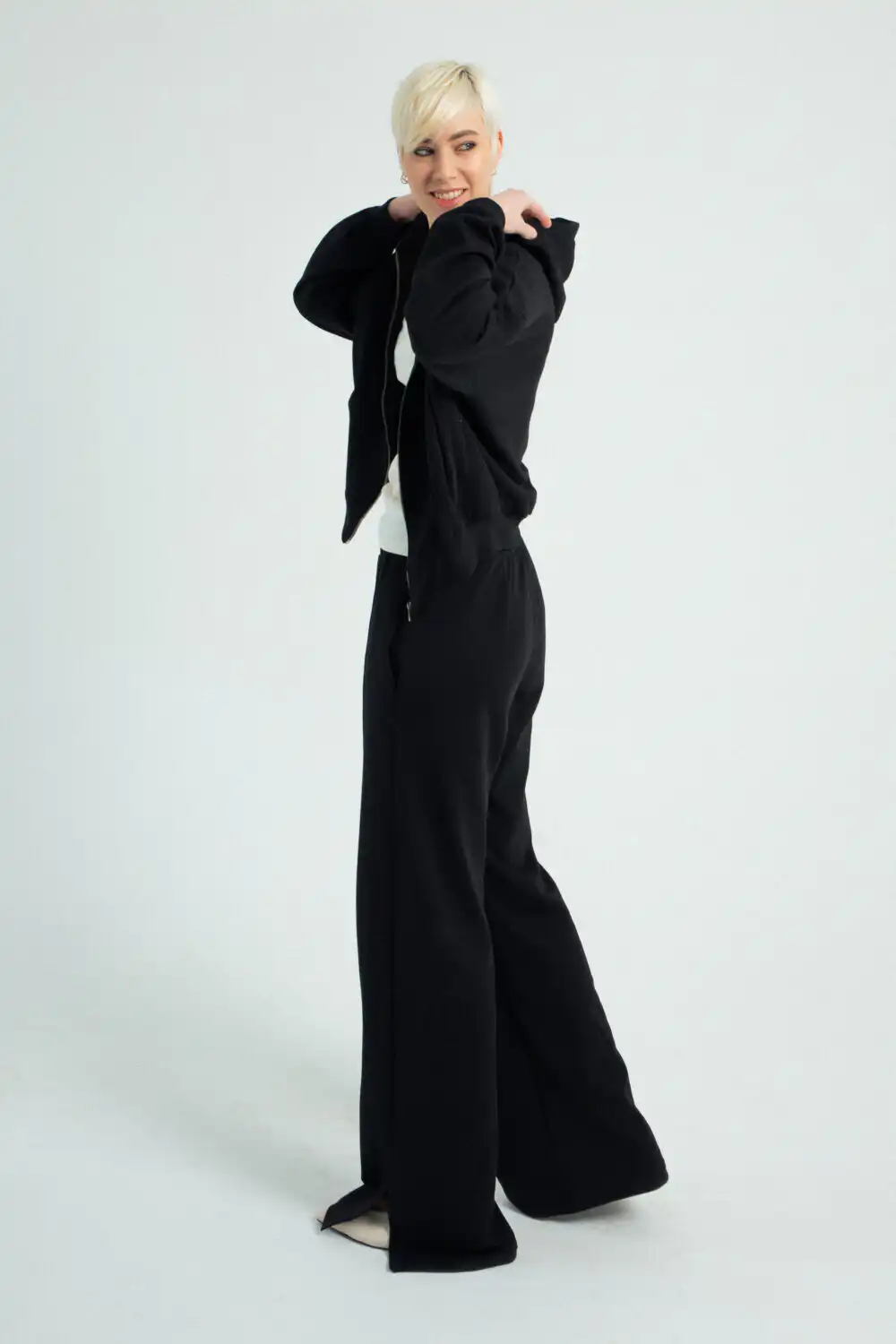 DUKS JAKNA BOYFRIEND BLACK - Slika 6