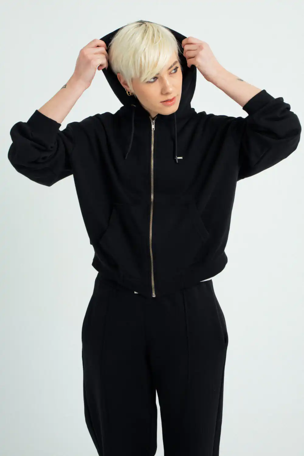 Duks jakna Boyfriend black