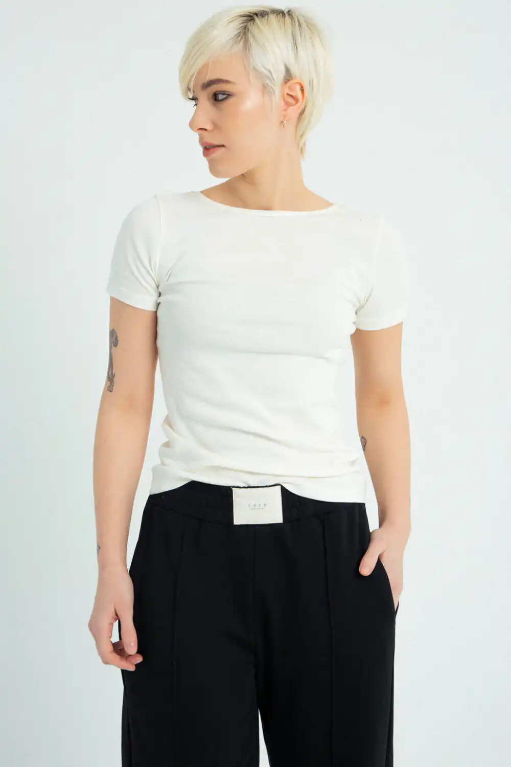 MAJICA NEO ORGANIC OFF WHITE