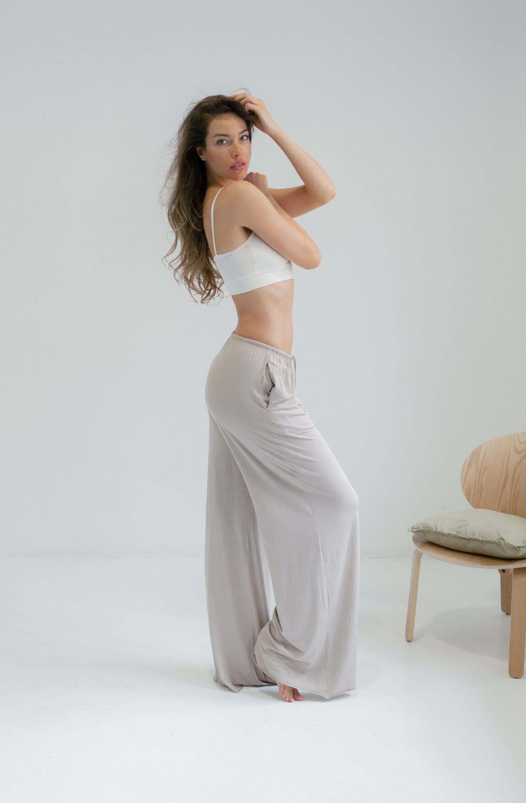 PANTALONE VISCOSE MOCHA