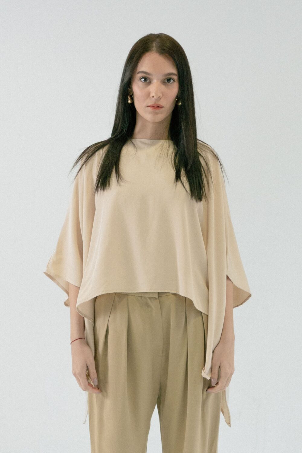 Majica Essential Lyocell Ivory