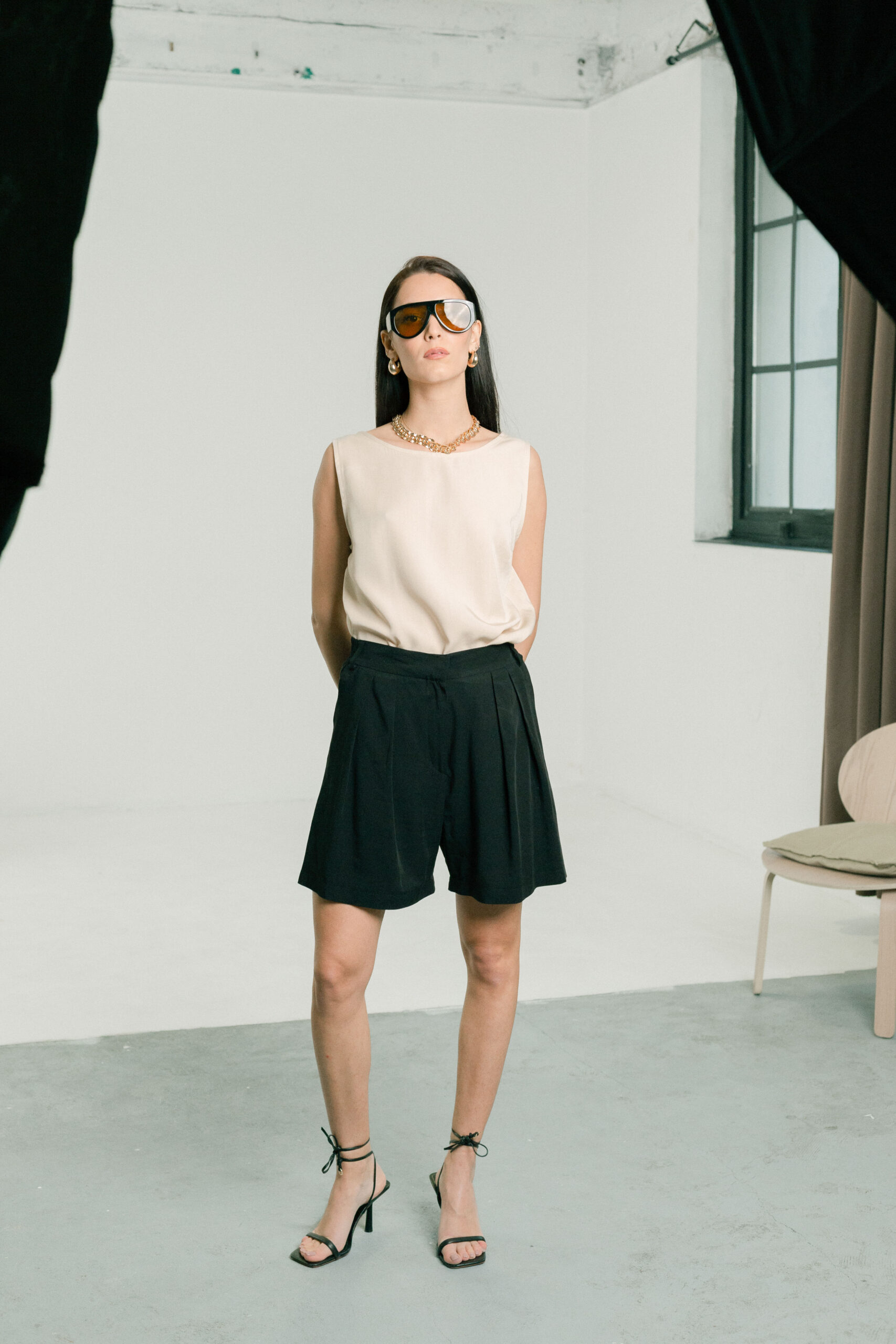 FK2A2804 Šorts Hamptons black